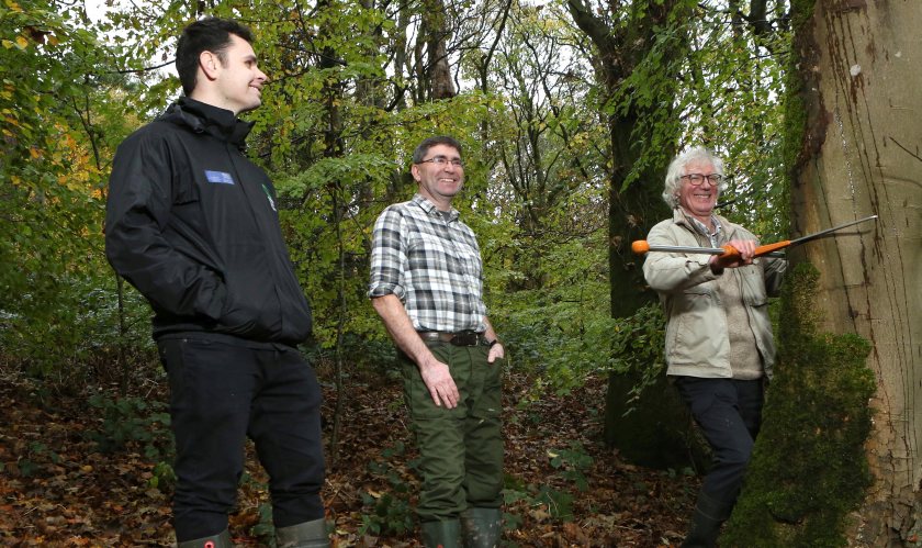 North Wales sheep farmers Huw and Bethan Beech are turning an undermanaged farm woodland into a sustainable energy-producing enterprise