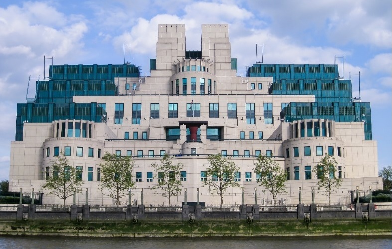 Former Director General of MI5 said food production was 'critical' to UK national security (Photo: MI5 building on the River Thames, London)