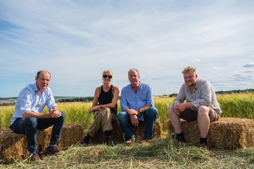 The second series will see the introduction of new animals and crops to Jeremy Clarkson's farm