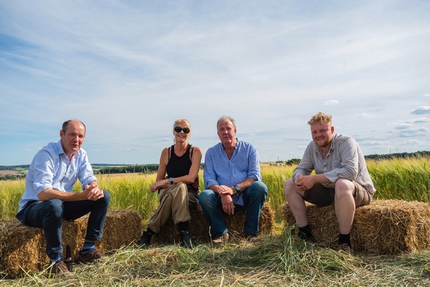 Amazon recently confirmed the launch date of the second series of Clarkson’s Farm, to air on 10 February 2023 (Photo: Amazon Prime)