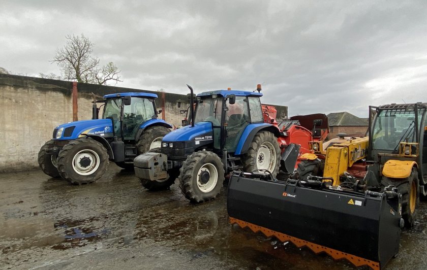 The sale, held on behalf of the executors of the late Mr R Pryce Jones, comprised modern and well maintained farm machinery