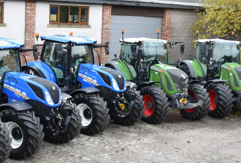 Taking place on 16 February, the major machinery auction will include 14 tractors and six forage harvesters