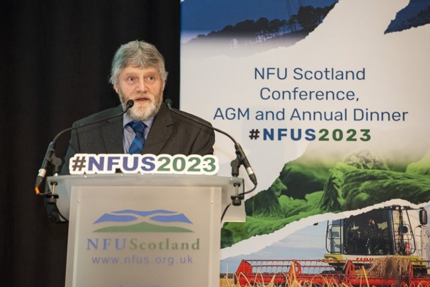 Martin Kennedy, NFU Scotland's president, said farmers' ability to produce food was too often 'viewed as least important'