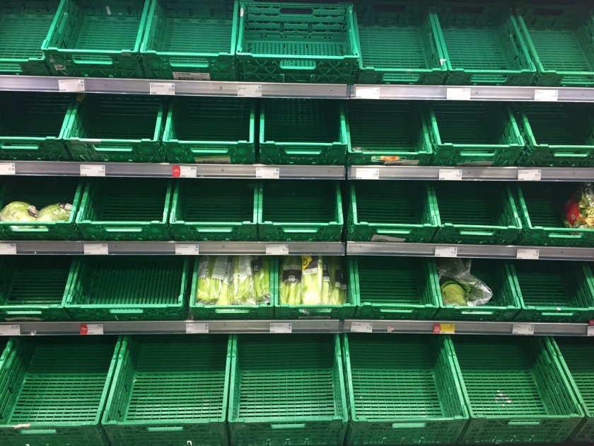 According to the government, the shortages are mainly due to extreme weather in Spain and north Africa, which has impacted harvests