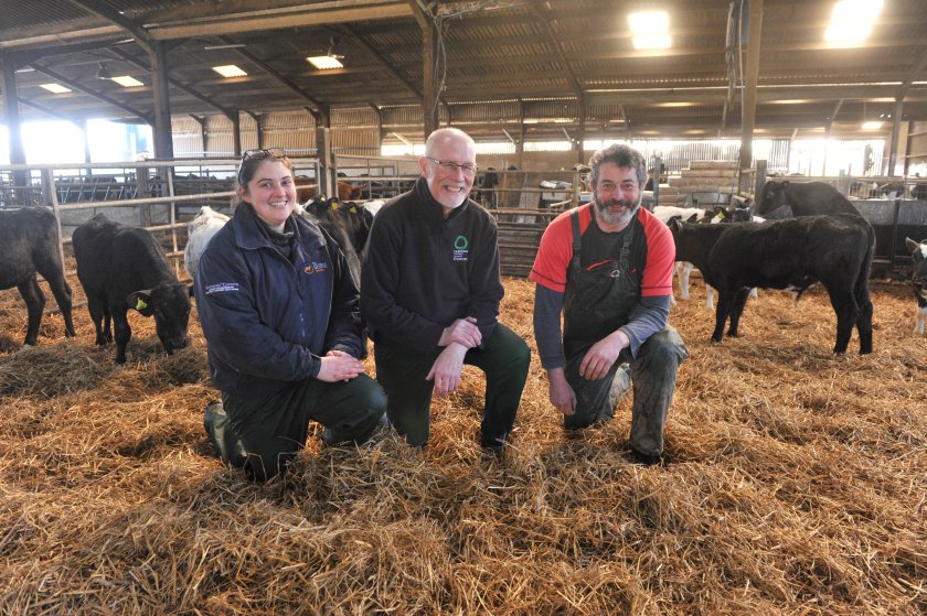 The Williams family joined forces with the Welsh government's Farming Connect programme in a ‘calf decision tree’ focus farm project