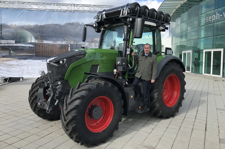 Prototypes of Fendt's hydrogen-powered tractor will be used on farms on a regular basis next month (Photo: Fendt)