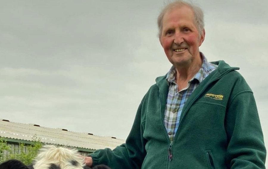 Last month, Emyr, 78, sold his unique, charity herd of pedigree British Blue cattle at auction, raising £81,000