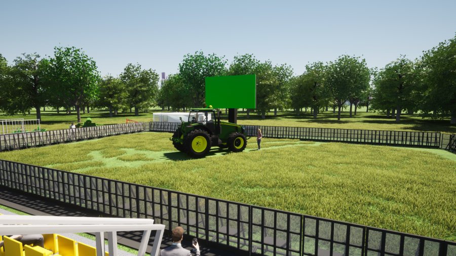 The arena will be a platform for showcasing the latest machinery and technology that is shaping the future of agriculture
