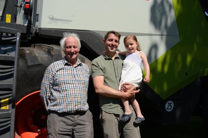 Five generations of the Grant family have run Highfield Farm at Cadwell since 1923
