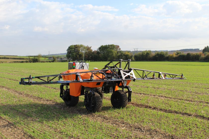 Data retrieved by 'Tom' the agri-tech robot aims to support farmers to create herbicide ‘treatment maps’