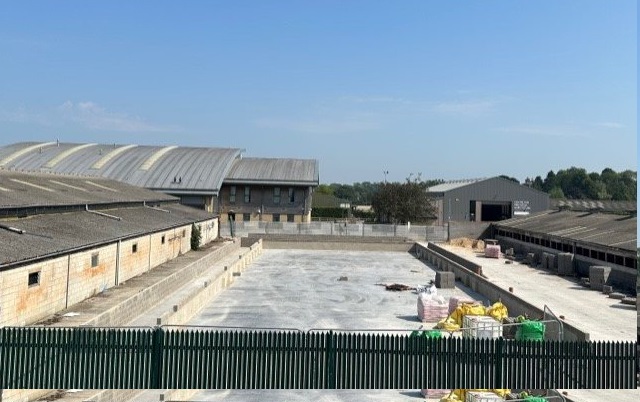 The pig unit is expected to open in early November 2023, and welcome its first pigs ahead of farrowing in early December