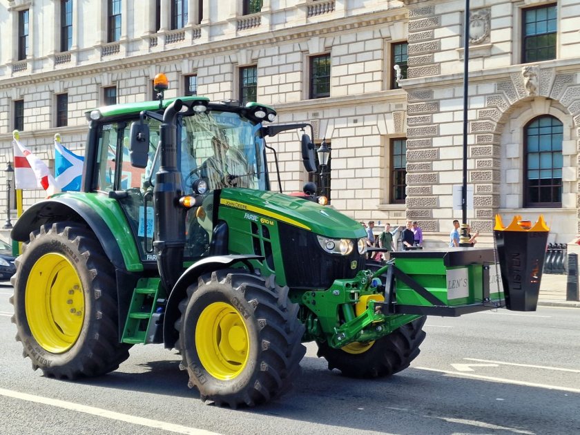 The trip marks just one segment of the Len’s Light Tractor Relay – which is covering over 2,000 miles from John O’Groats to Land’s End