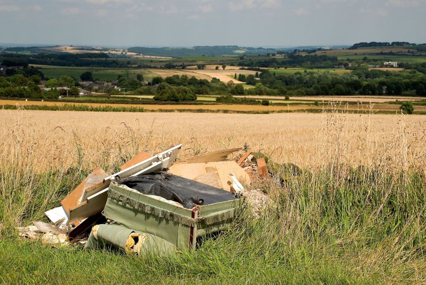 Fly-tipping and waste crime is estimated to cost the economy £924 million per year in England alone