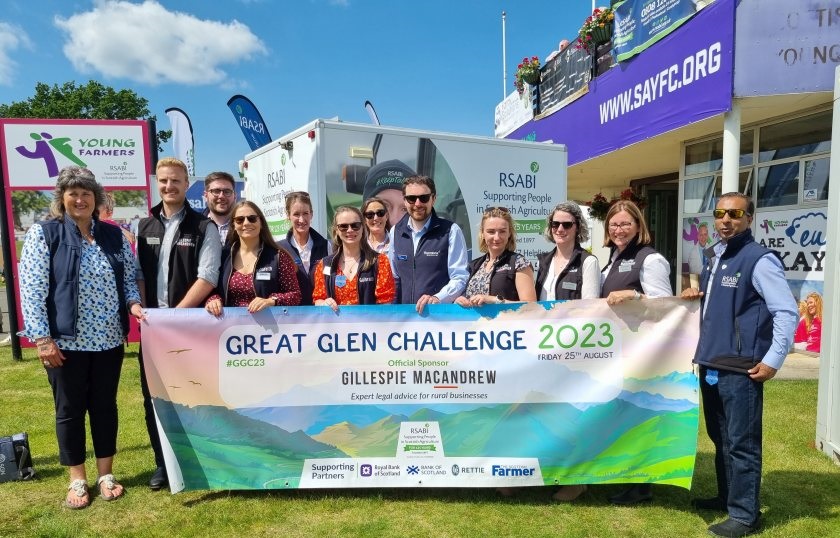 Teams of five people will compete against each other along designated stages