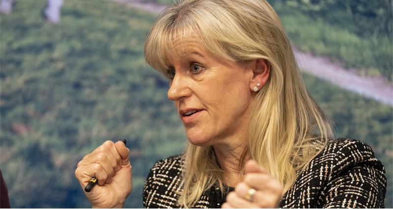 Minette Batters has warned government that it needed to take UK food production more seriously (Photo: NFU)