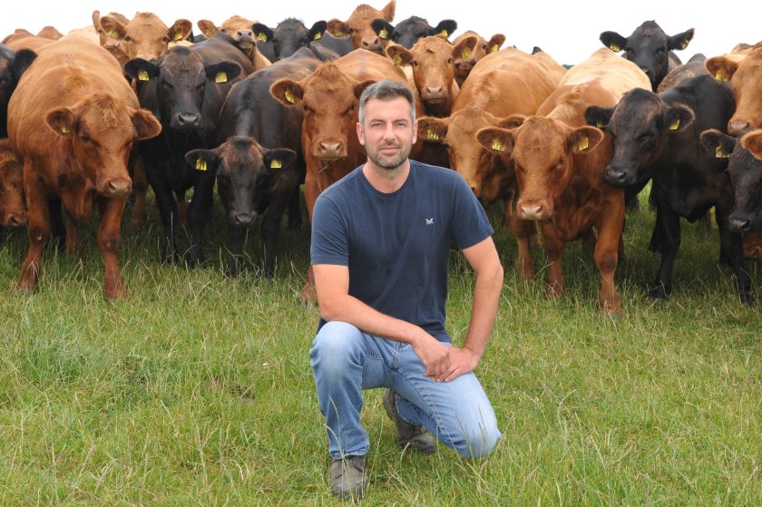 Harri Parri and his family farm 293 hectares across three holdings on the Llyn Peninsula (Photo: Farming Connect)