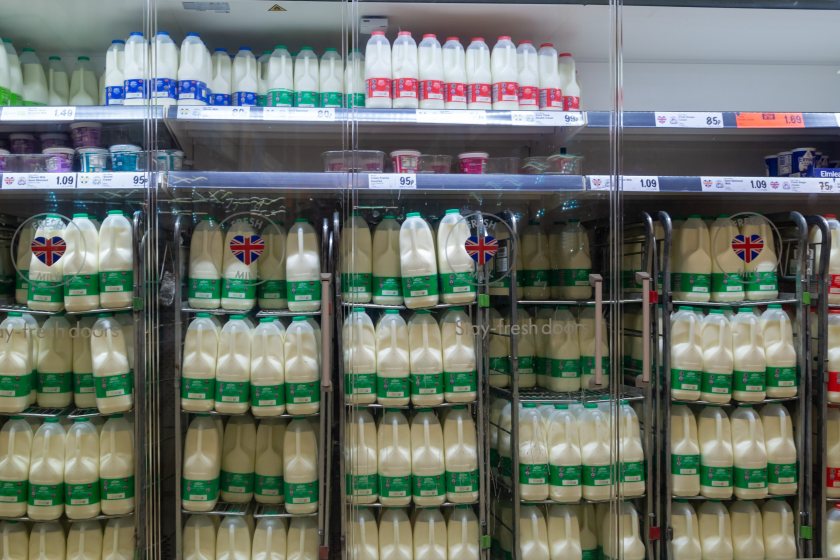 The cost of food items including milk and sunflower oil is now less than a few months ago