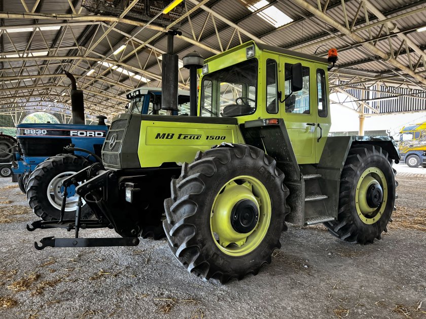 At the auction, a vintage tractor enthusiast paid £53,000 for a 1985 Mercedes MB Trac 1500 (Photo: Cheffins)