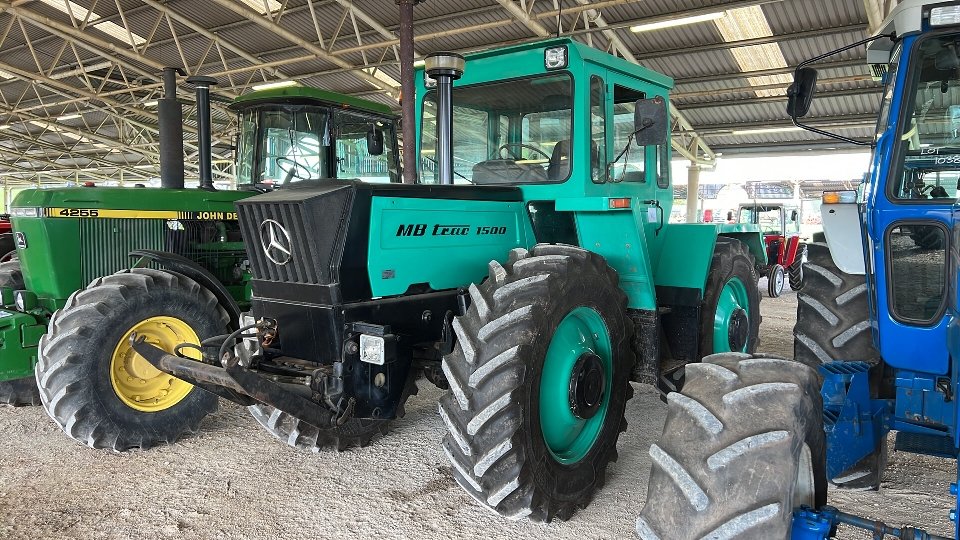 A Mercedes MB Trac from 1980 achieved £36,500 (Photo: Cheffins)