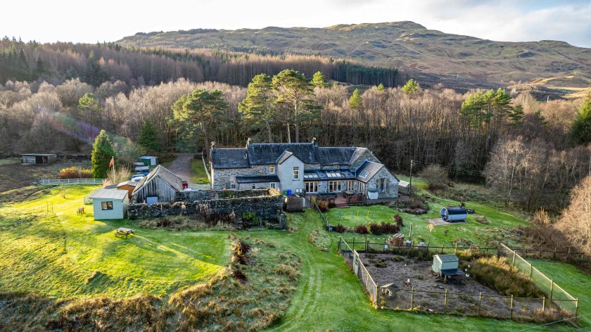 Ewich House is a B&B business located within the Loch Lomond and Trossachs National Park (Photo: Galbraith)