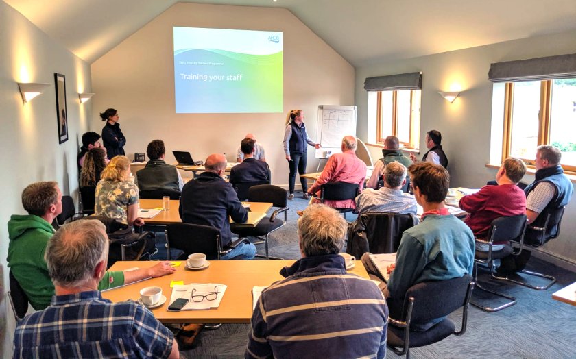 The training sessions will begin in late October 2023 and run until March 2024 (Photo: AHDB)