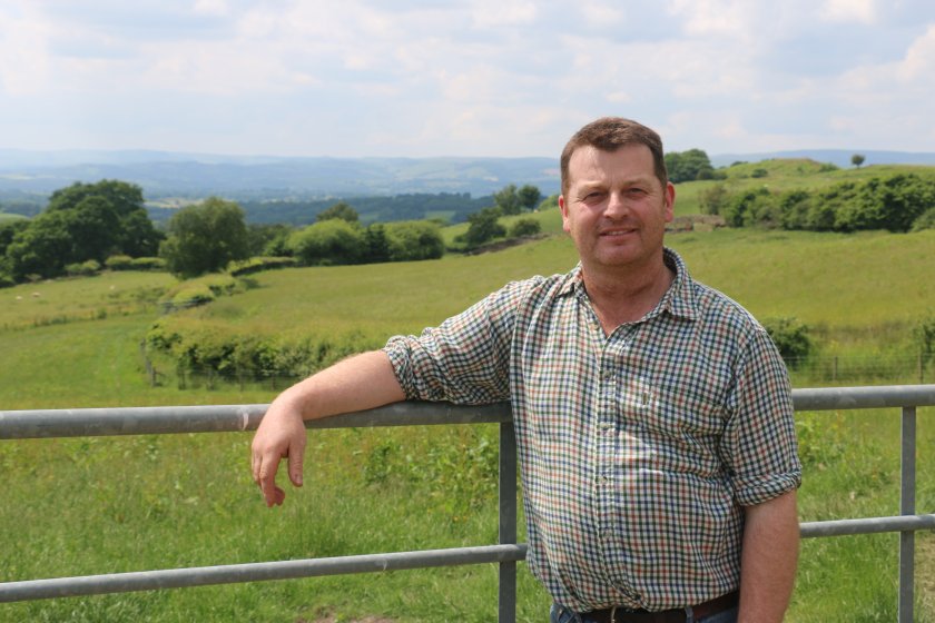 Gareth Davies says if the project results are favourable, it would reduce his reliance on oil-based fertilisers