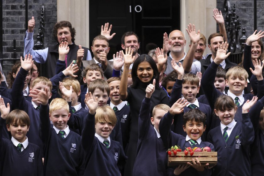 The Lessons at 10 initiative is organised by Akshata Murty, the wife of Prime Minister Rishi Sunak (Photo: NFU)
