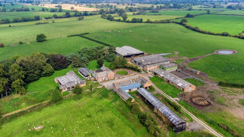 The ringfenced farm has previously been run as a dairy farm, most recently for youngstock rearing