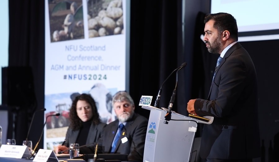 Humza Yousaf reiterated Scottish government’s commitment that there would be ‘no cliff edges’ in support