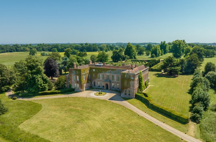 Glemham Hall is a traditional 1,763 acre farming and sporting estate (Photo: Strutt & Parker)