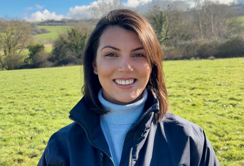 Millie Birch, aged 27 from Stafford, who established Highsky Shorthorns in 2019, aims to boost the Beef Shorthorn breed