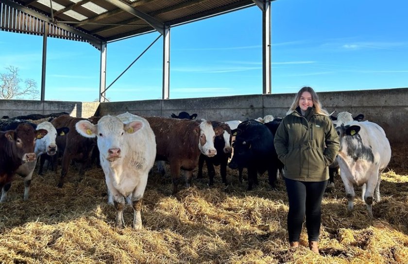 Norfolk farmer Annabelle Howell is the National Beef Association's first Young Ambassador