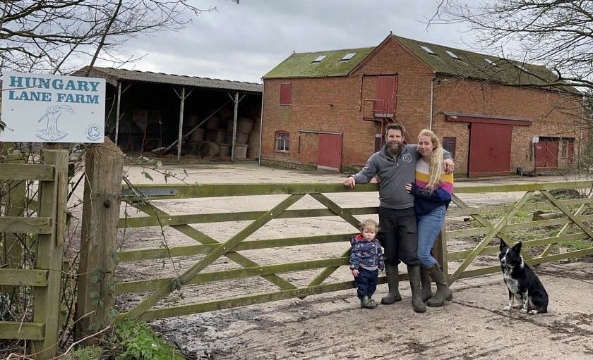 Amy and Lance Charity will manage the Paget Estate's Hungary Lane Farm, which will become the estate's sixth organic farm