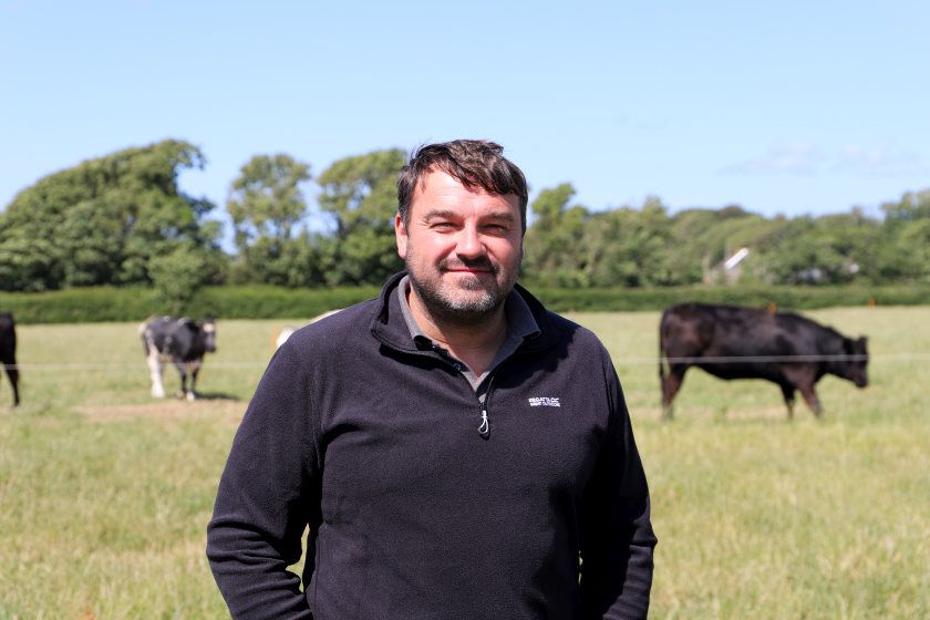 Gerallt Jones says calf health and performance is key to the profitability of his business