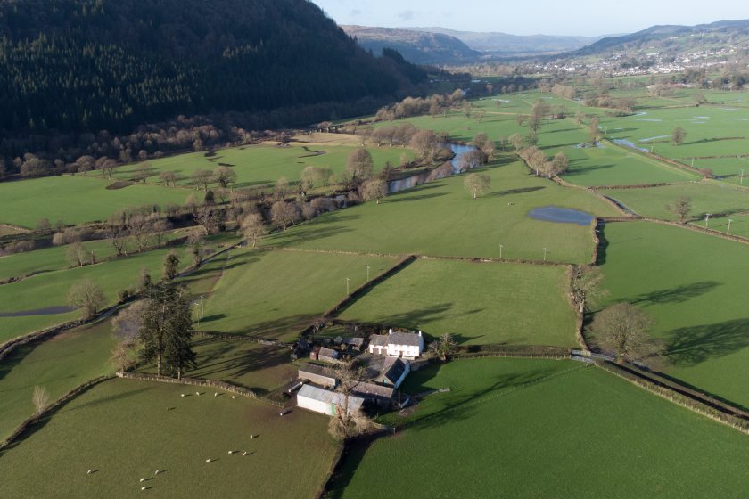 The farmland is split into parcels which are all accessible from the farmstead (Photo: Carter Jonas)