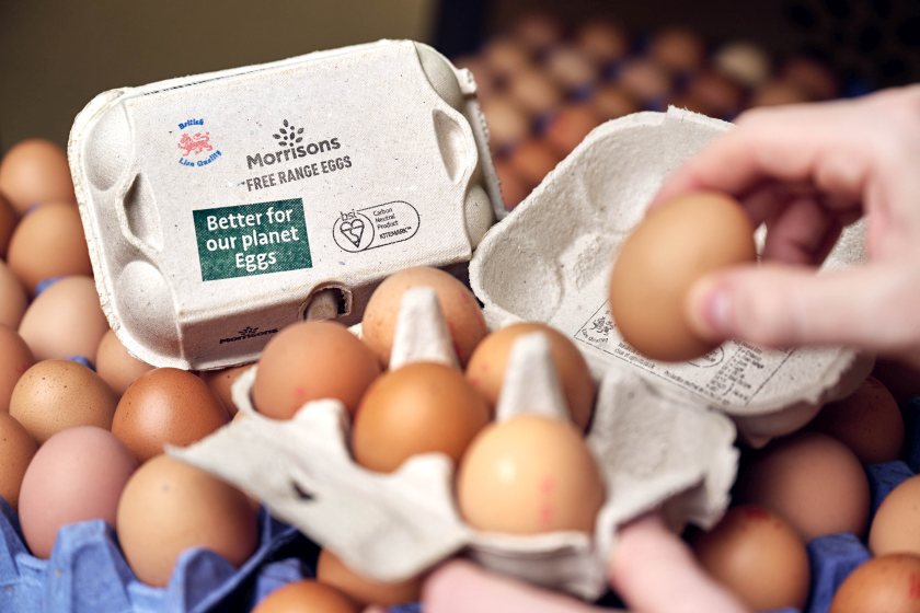 The retailer's 'Better For Our Planet' eggs, launched in 2022, underwent independent testing by BSI