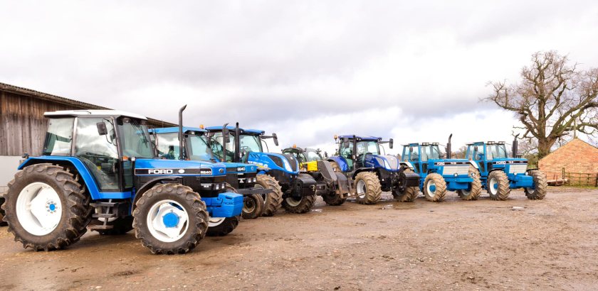 Auctioneers have emphasised the quality and range of tractors for sale