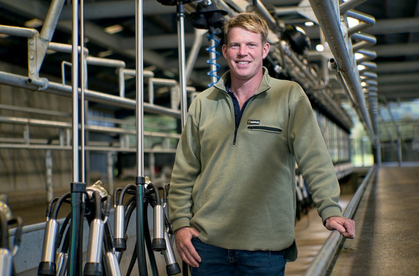 Sam Carey is aiming to develop a sustainable and profitable no-input dairy farming system