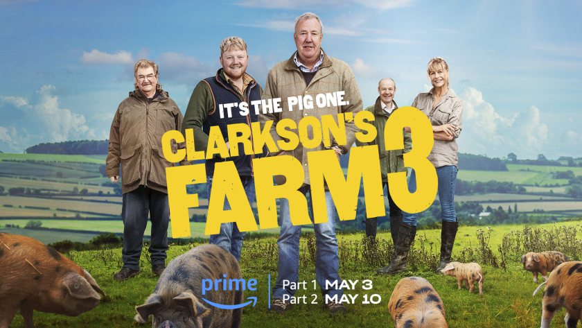 Amazon Prime has unveiled the first trailer of the latest season of Clarkson's Farm