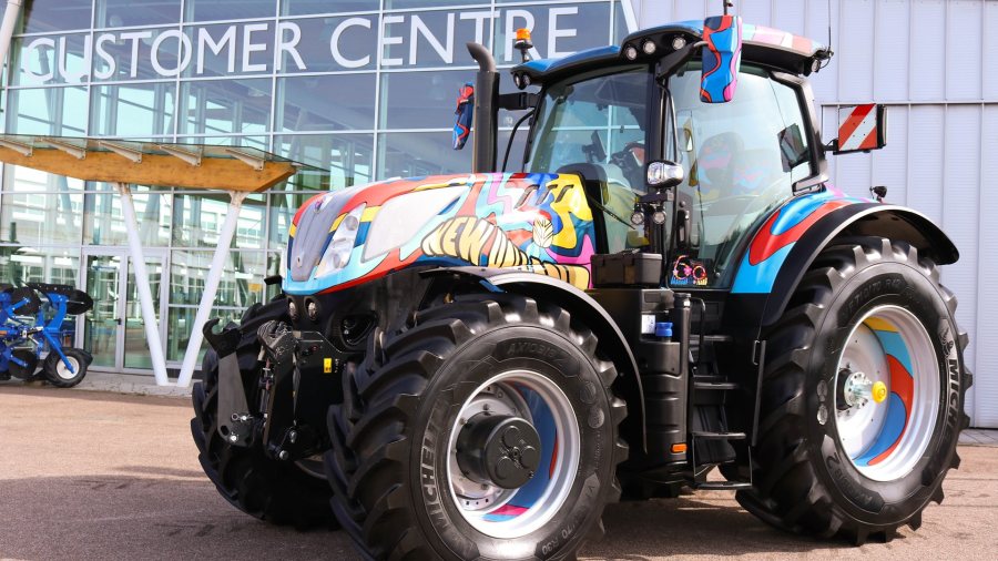 New Holland's Basildon plant is commemorating six decades of production with the special edition tractor