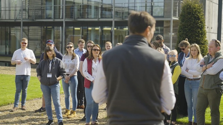 Farmers under the age of 40 can apply to the programme (Photo: Harper Adams University)