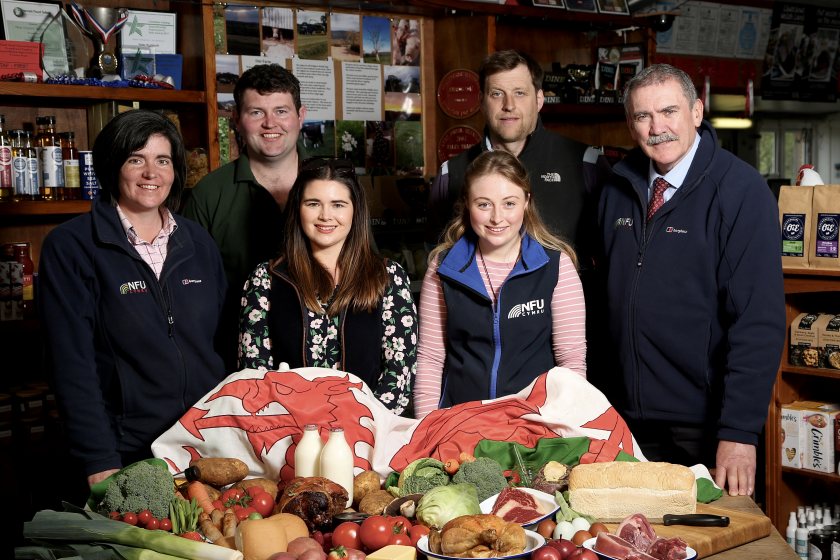 NFU Cymru's initiative aims to encourage the Welsh public to show their backing for local food