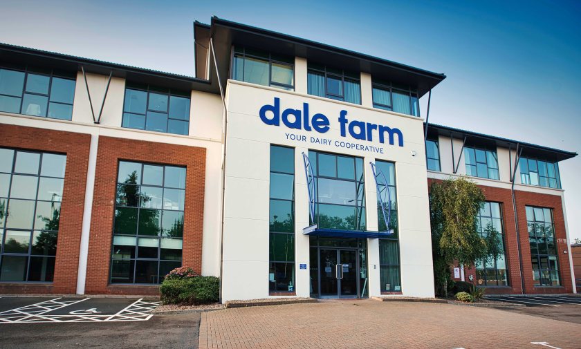 Dale Farm, which works with 1,300 dairy farmers, has posted a fall in turnover (Photo: Dale Farm)