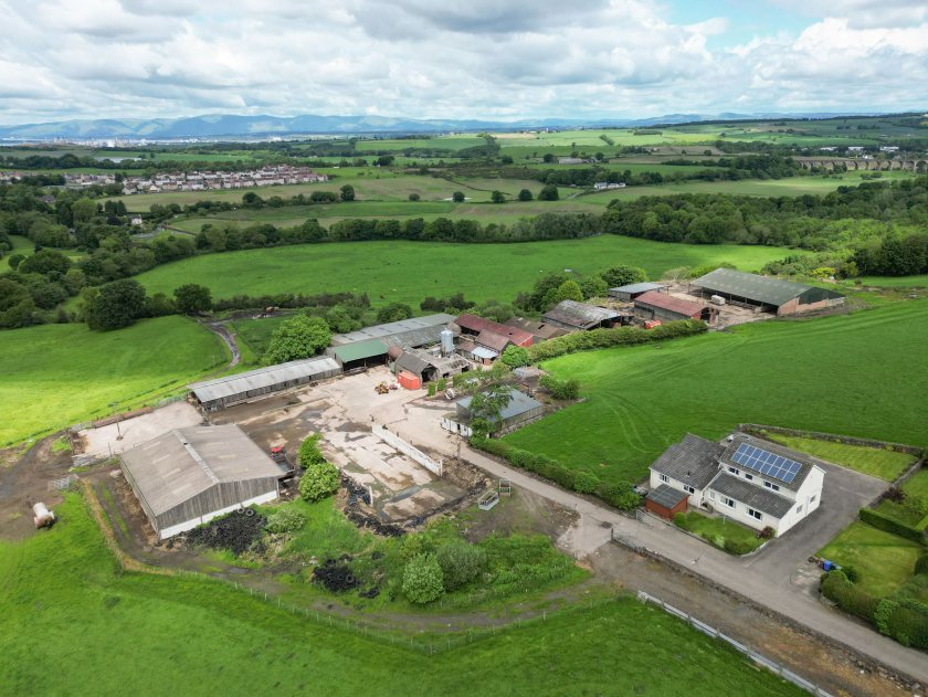 Over the years, the farm has been expanded through the acquisition of neighbouring areas of land (Photo: Galbraith)