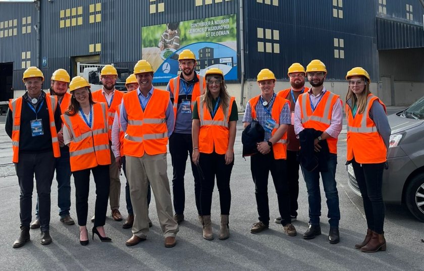 This year's cohort visited Timac Agro in France to delve into sustainable fertiliser alternatives
