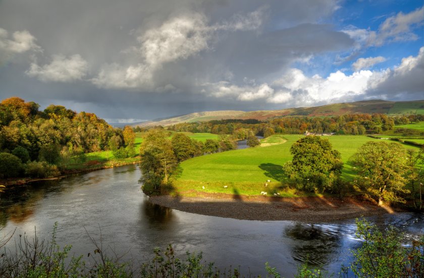 Despite intermittent wet spells, most of Scotland has seen lower than average rainfall