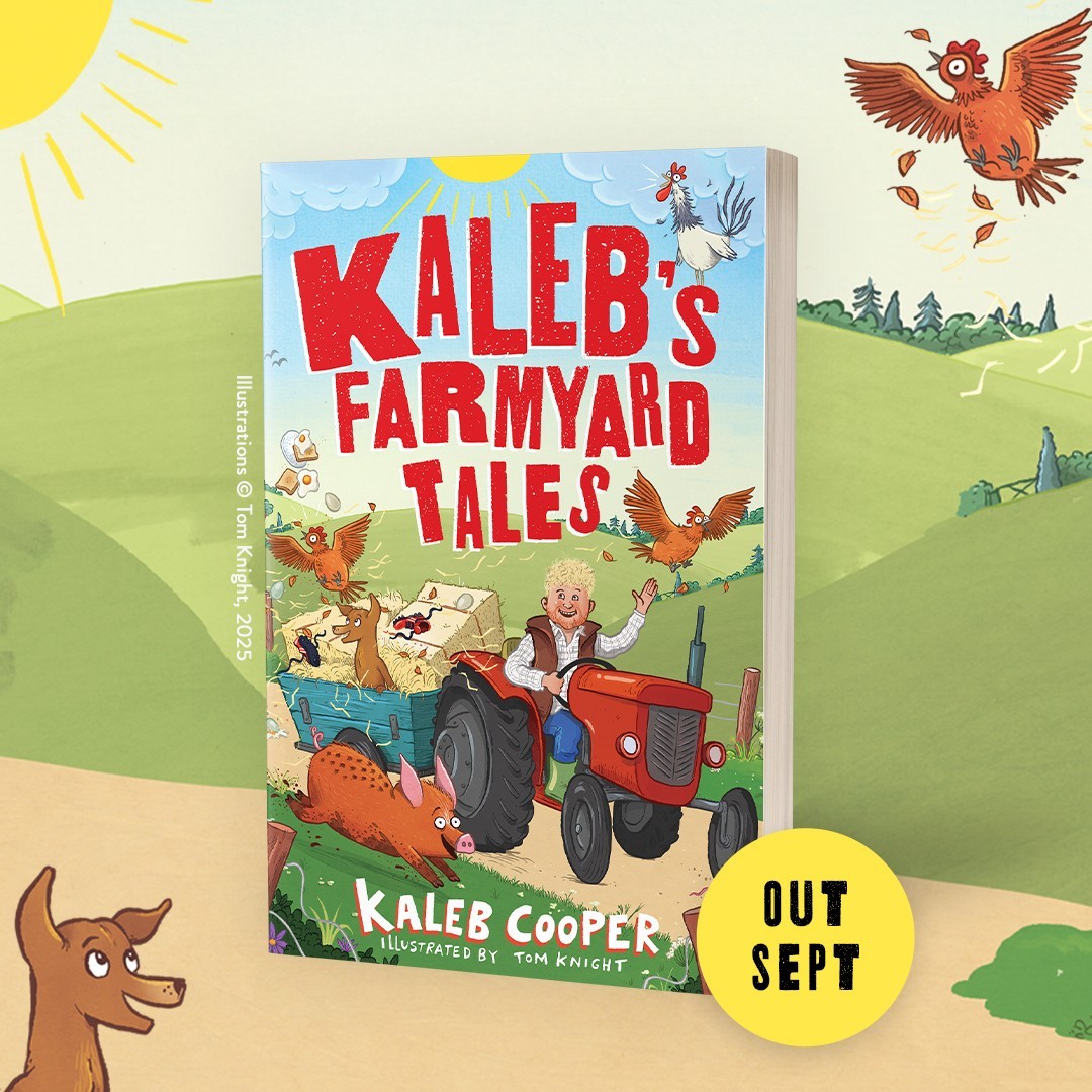 The narrative non-fiction book includes illustrations from Tom Knight