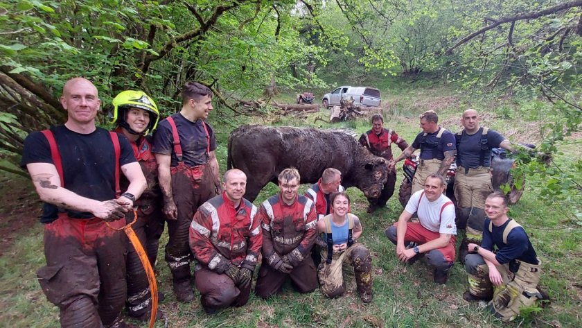 (Photo: Mid & West Wales Fire & Rescue Service)