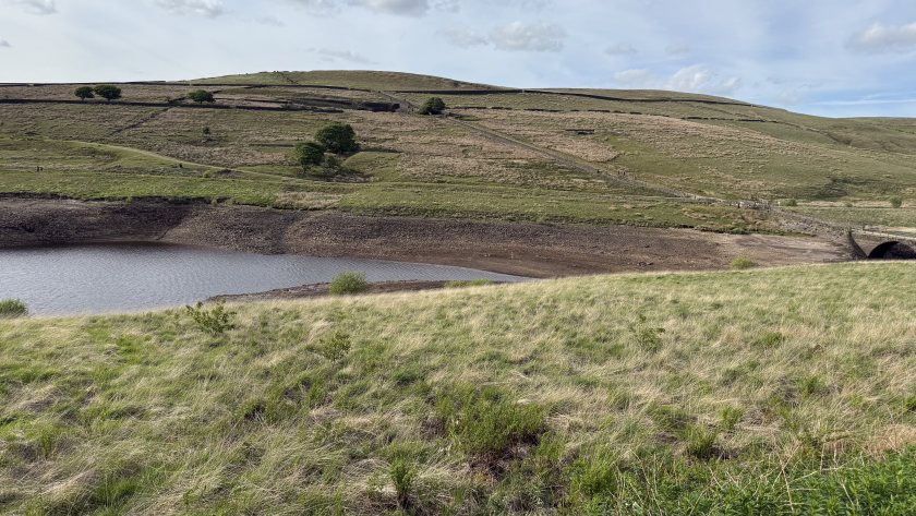 Reservoirs are 84% full and there is now a medium risk of summer drought, the Environment Agency said