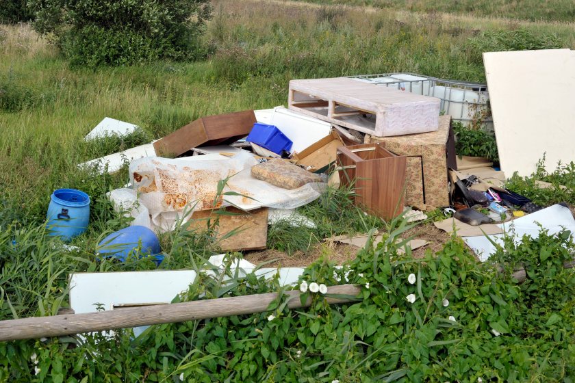The farmer, like many others, is legally responsible for removing the waste